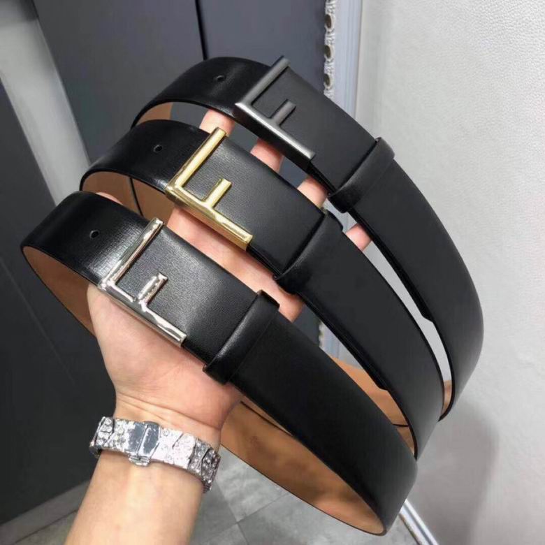 Fendi Belt 38mmX95-125cm 7D22